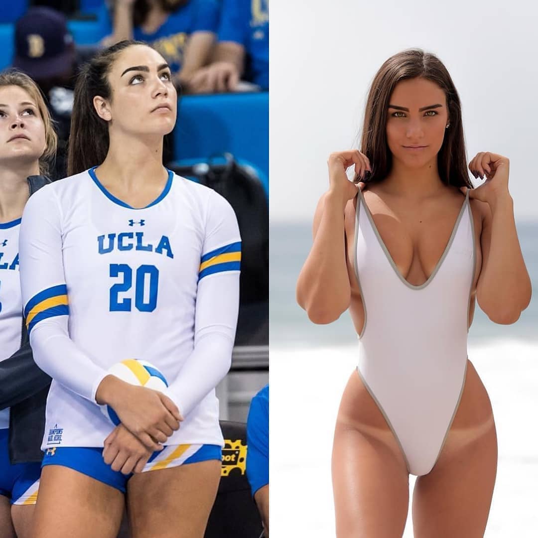Волейболистка студенческой команды UCLA. 