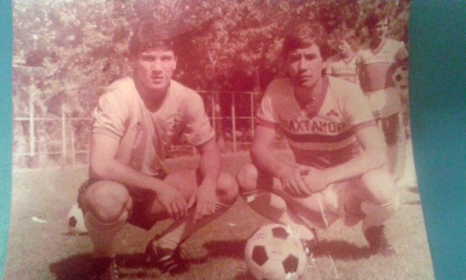 Ретро-футбол "Пахтакор"  80-ые годы. История,Футбол,СССР